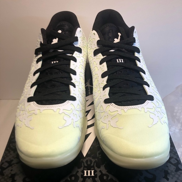 Nike Jordan Zion 3 White Black Barely Volt (Men's) 9.5 OG Box basketball shoes - Picture 3 of 12